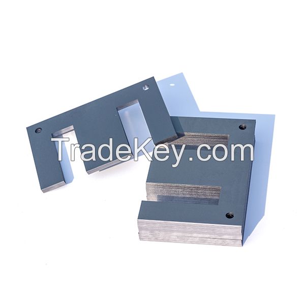 cold rolled Silicon Steel Lamination E I U T shape strip in transformer core 