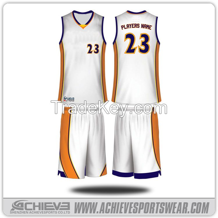 Custom Cheap Reversible Basketball Jerseys Design