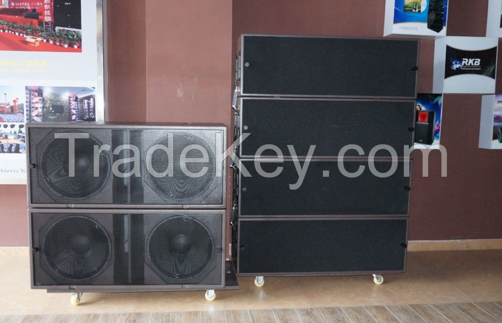 Outdoor Sound System 3 - Way Line Array Design