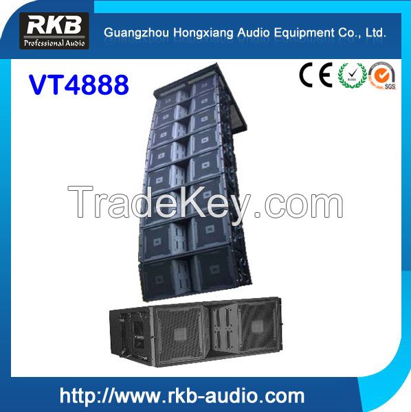 Vertec Series 3 - Way Dual 12 inch Line Array Speakers for Concert and Band