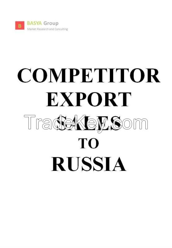 Competitors export sales to Russia analysis