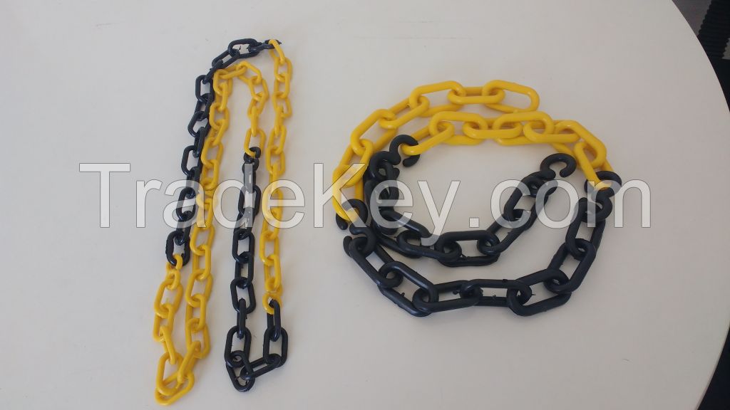 Plastic traffic chain