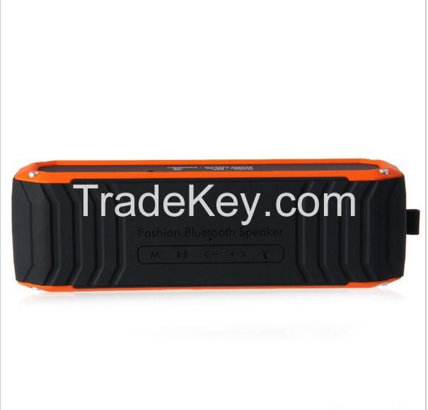 Outdoor Waterproof Shockproof Speaker Wireless Bluetooth4.0 Stereo Bluetooth Speaker,bluetooth wireless outdoor soundbar speaker