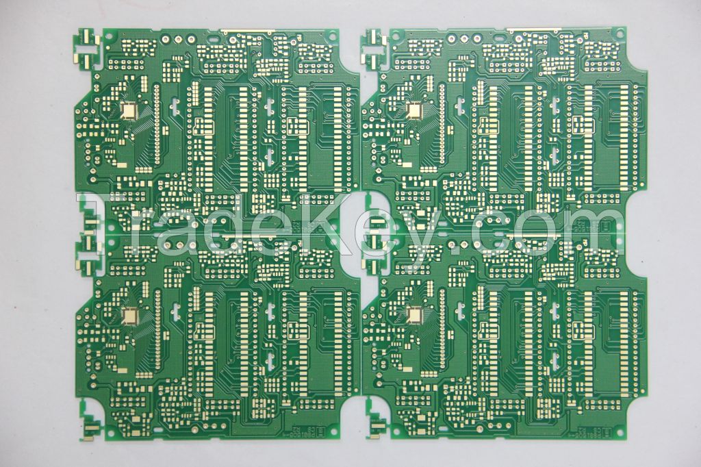 Double sided PCB boards /1.6mm FR4 Laminate, RoHS complianc PCBs/ ENIG surface finish fabrication