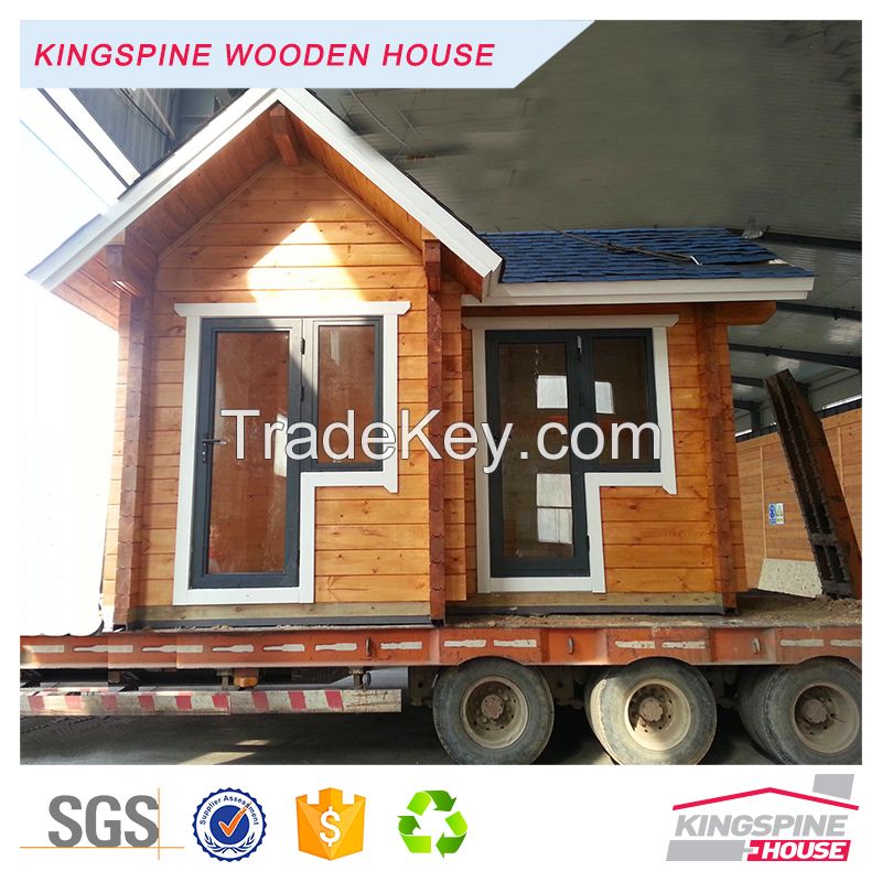 Low Price Wood Prefabricated Tool House Garden House Log Home KPL-056