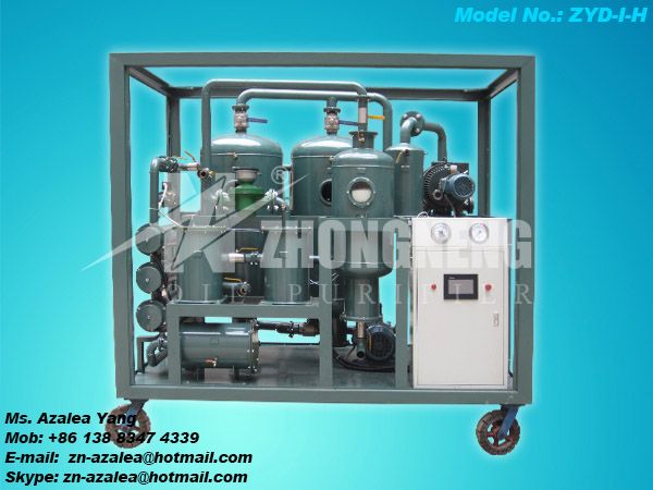 Series ZYD-I Double-stage Vacuum Insulating Oil Regeneration Purifier