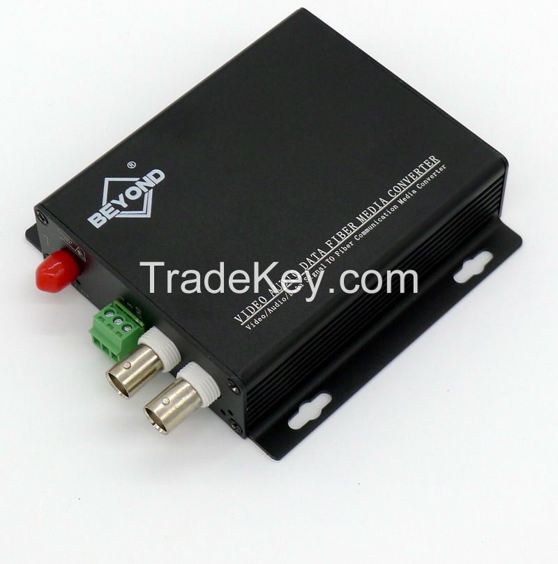 720P/1080P HDCVI and audio over fiber transceiver support OEM