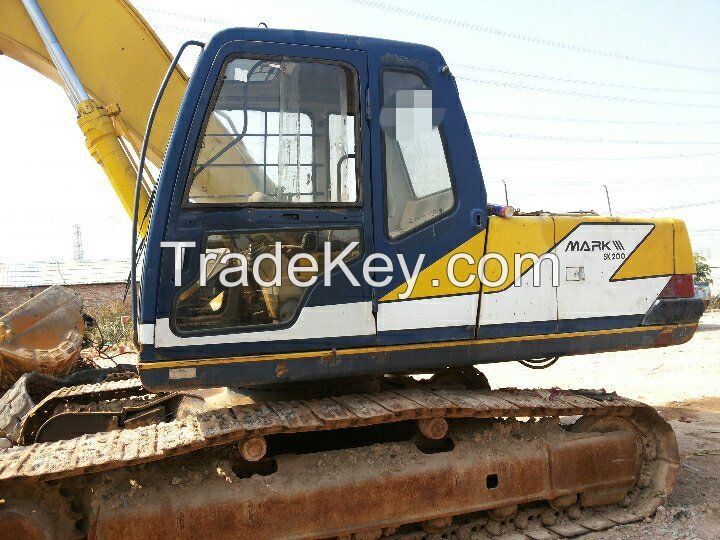 Used Japanese Excavators For Sale,Kobelco SK200-3 Crawler Excavator
