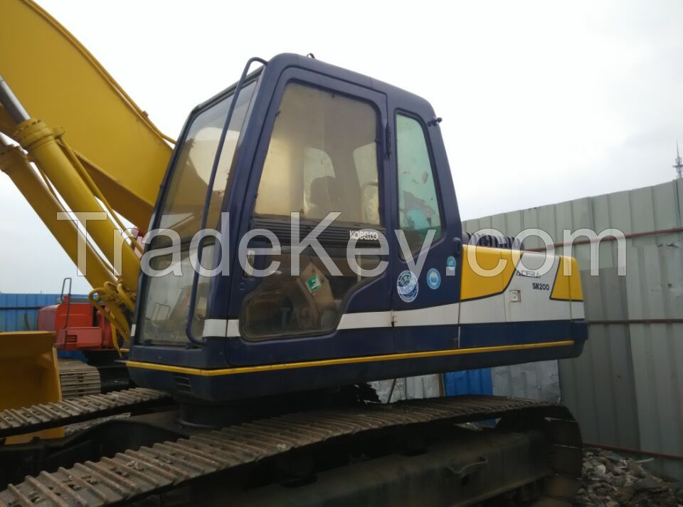 Used Japanese Excavators For Sale,kobelco Sk200-3 Crawler Excavator