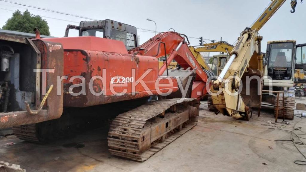 Used Japanese Excavators For Sale, Hitachi EX200-1 Crawler Excavator/Digger, Secondhand Cheap Hydraulic Digger