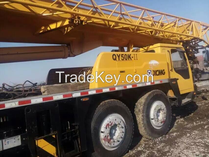 Chinese Xcmg Qy50k Truck Crane