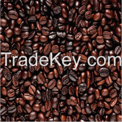 Jamaica blue mountain roasted coffee beans