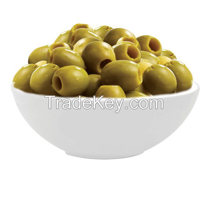 Green chalkidiki olive