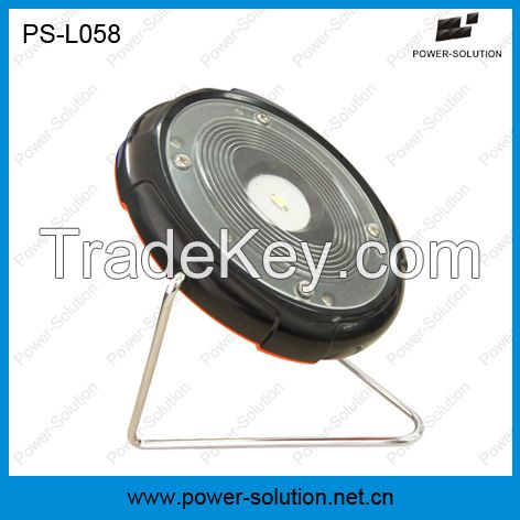 Rechargeable solar reading light LiFePO4 battery 9 hours working time with 2 brightness
