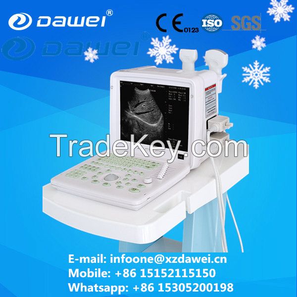 DW-360 ecografo for veterinary &amp; portable echographe ultrasound