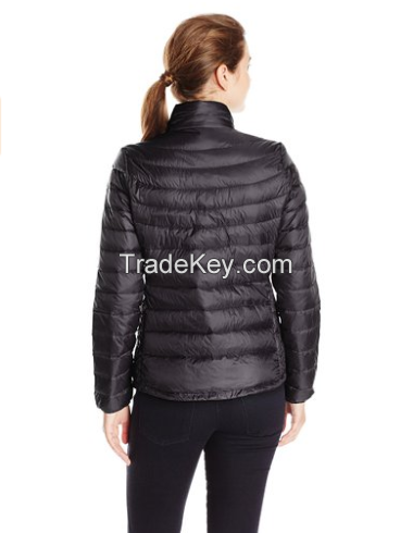 Women's Wavy Quilt Packable Down Jacket