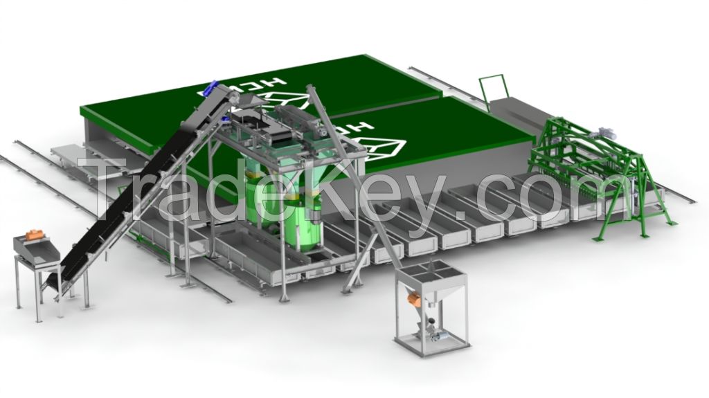 Aerated Concrete Production Line NS-150KA