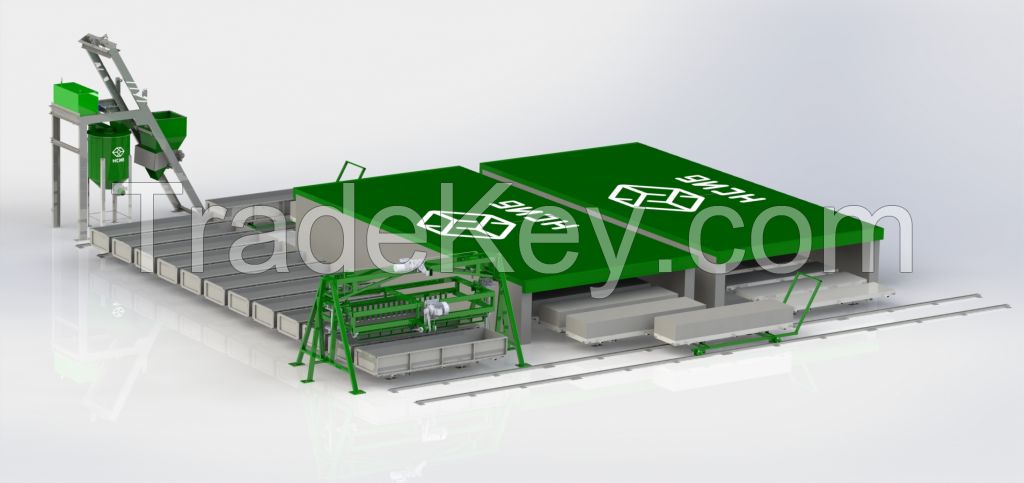 Aerated Concrete Production Line NS-60KP