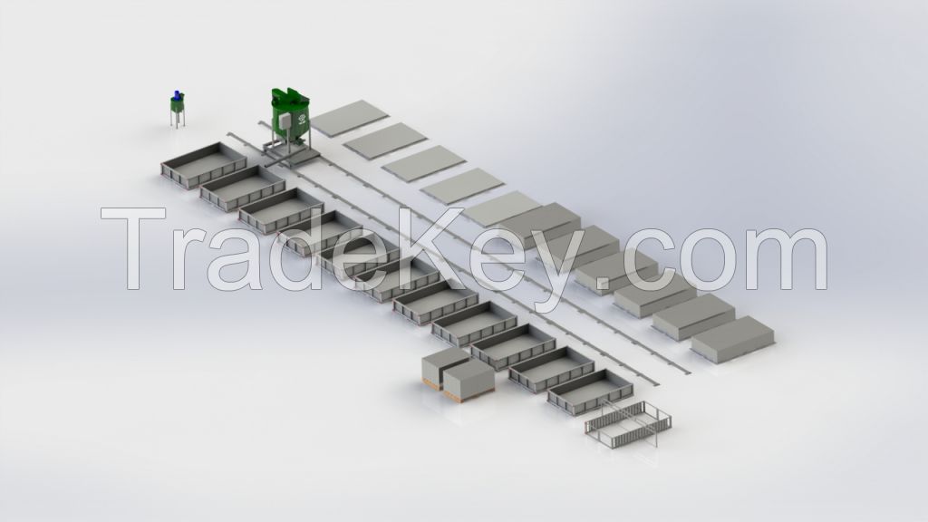 Aerated Concrete Production Line NS-32S