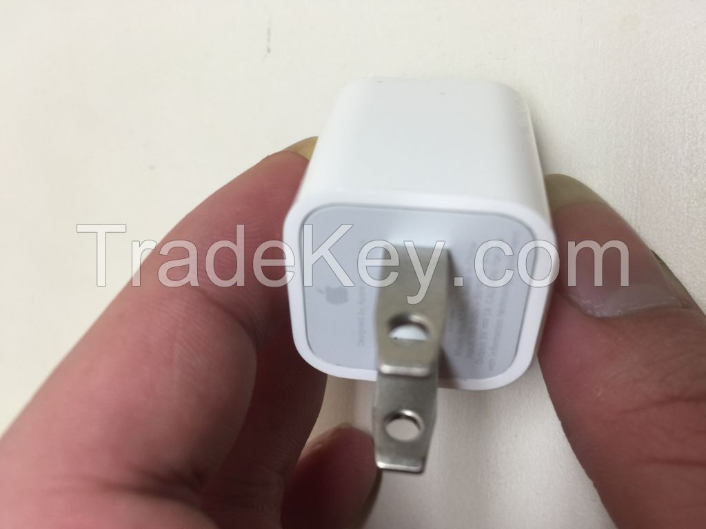 Mini size travel usb adapter for iphone with smart IC 5V 1A