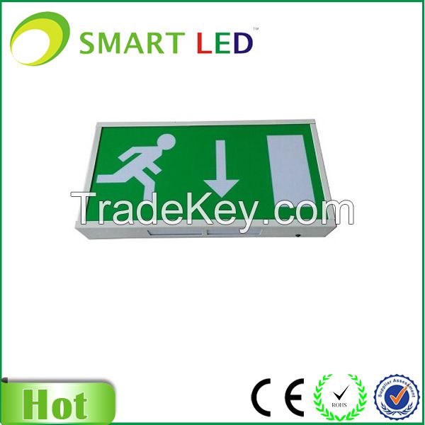 Exit Sign Box Illuminated