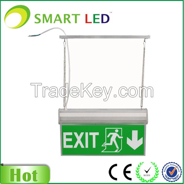 Hanging type LED Acrylic exit sign