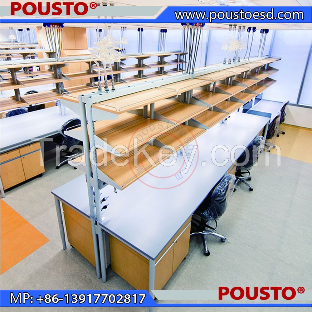 Steel and Wooden Laboratory Bench&laboratory furniture