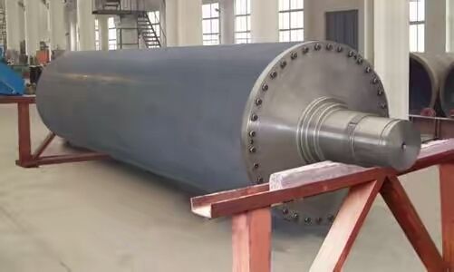 Blind drilled press Roll