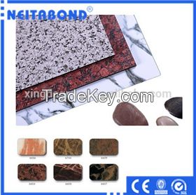 Stone Decorative Alucobond Aluminum Composite Materials Panels ACP She