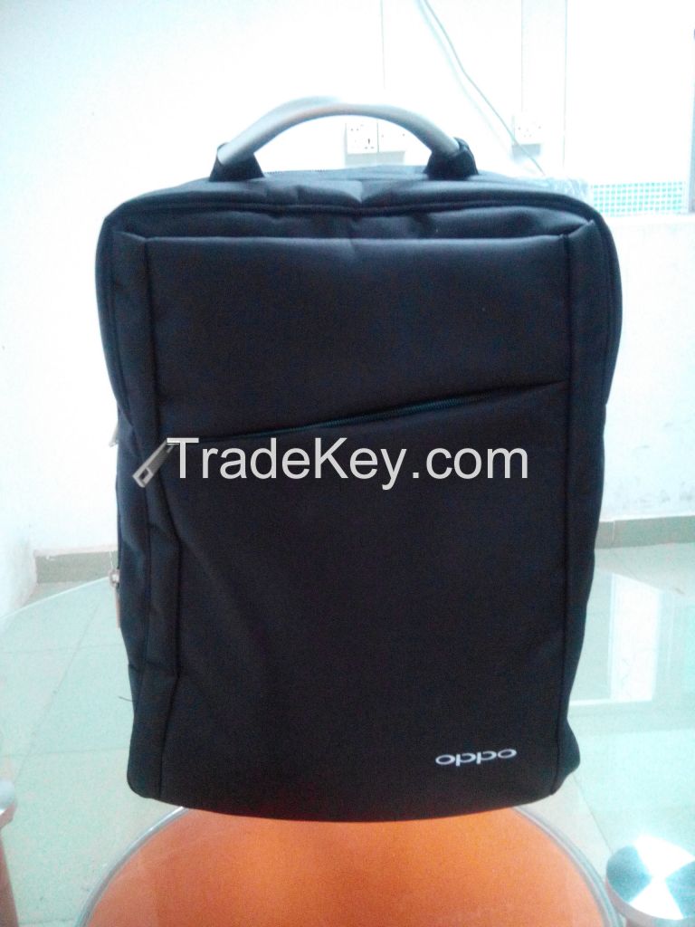 oxford cloth black backpack