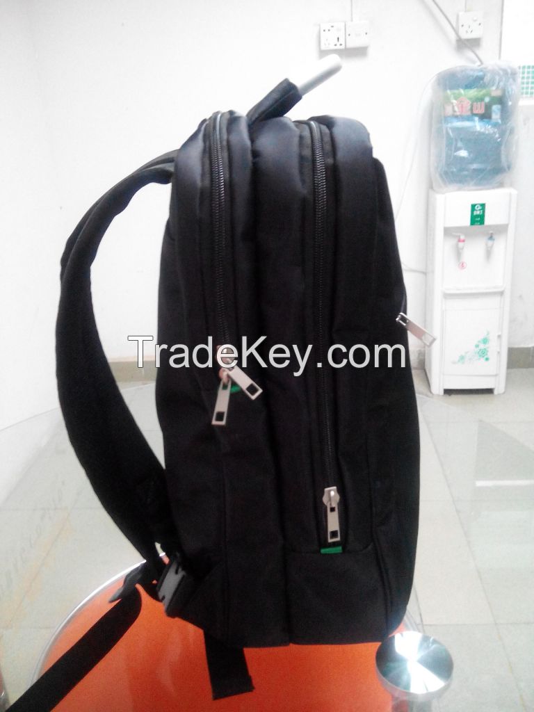 oxford cloth black backpack