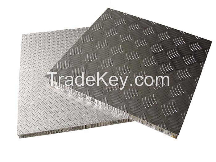Embossed/Striped Aluminum Honeycomb Panel