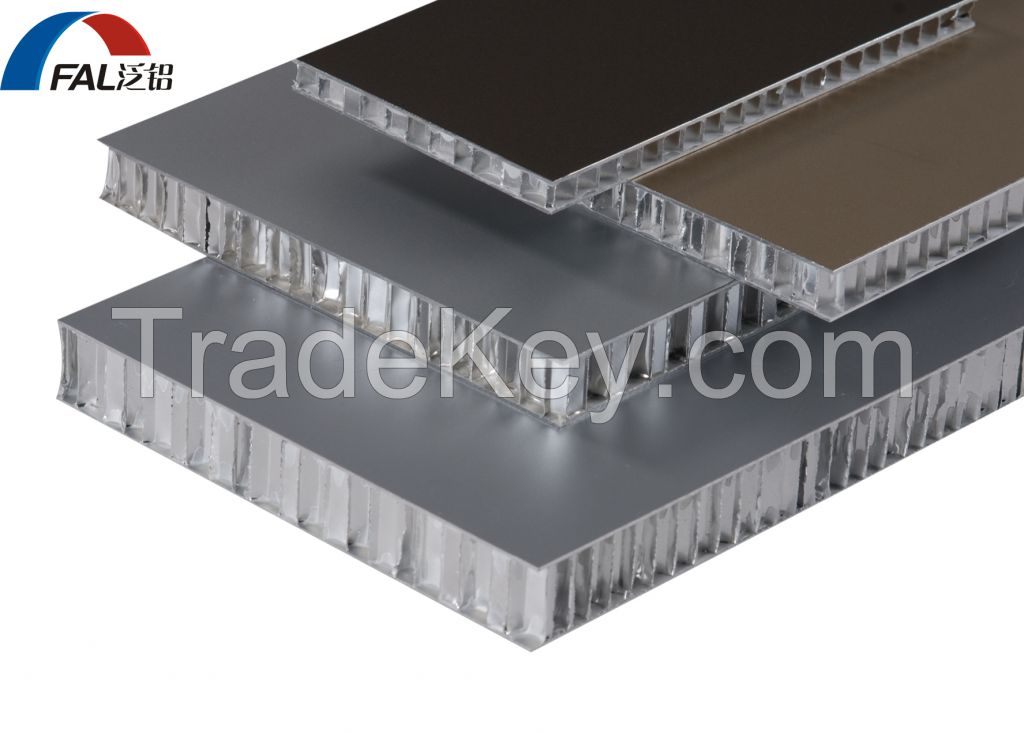 Light Weight High Strength PVDF Coated Aluminum Honeycomb Panel For Facade Cladding