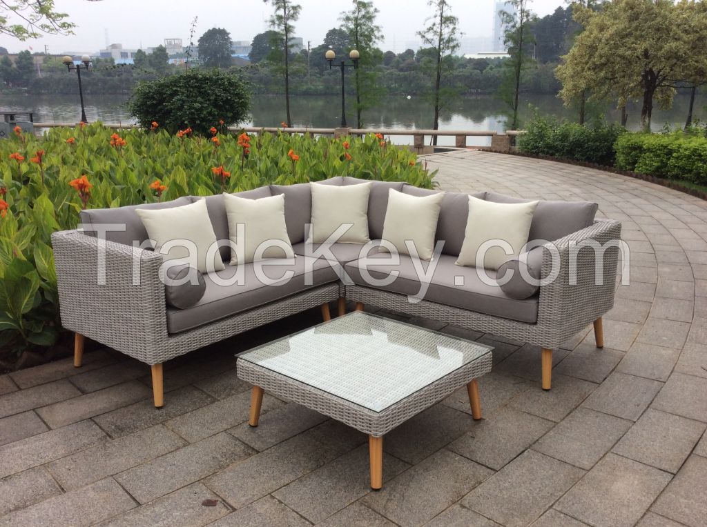 Leisure Outdoor Rattan Furniture Sofa Set