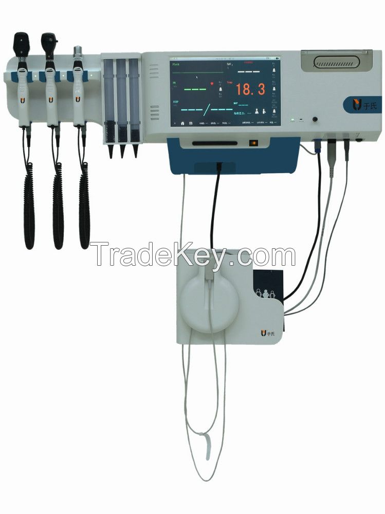 New Patent Medical Equipment Multi-function ENT Wall Mounted Diagnosis System