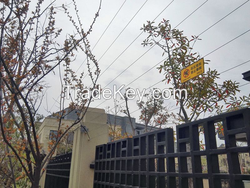 electric fencing; electric fence; security fence