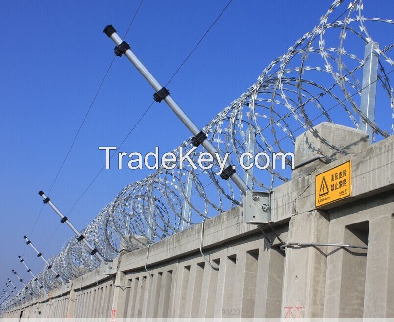 electric fencing; electric fence; security fence