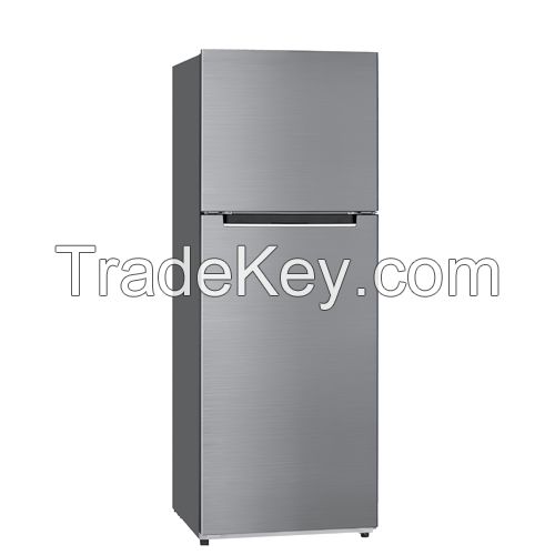 Big Solid Vertical Double Door No Frost Home Use/ Commerical Refrigerator Freezer BCD-344WK2A