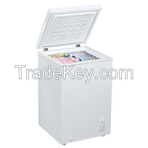 Household Top Open Chest Freezer with High Quality Low Price BD-100CH1A