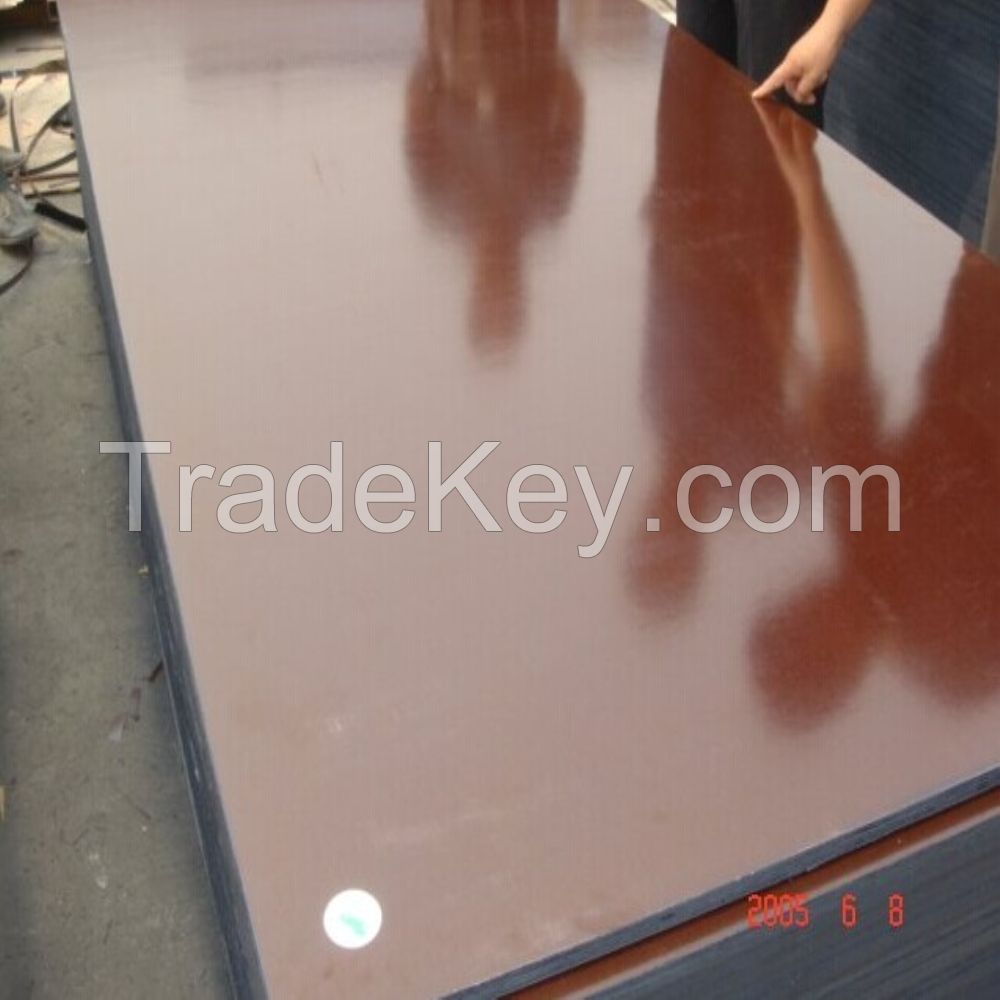 Phenolic plywood 4'*8' waterproof film faced plywood /shuttering board for construction