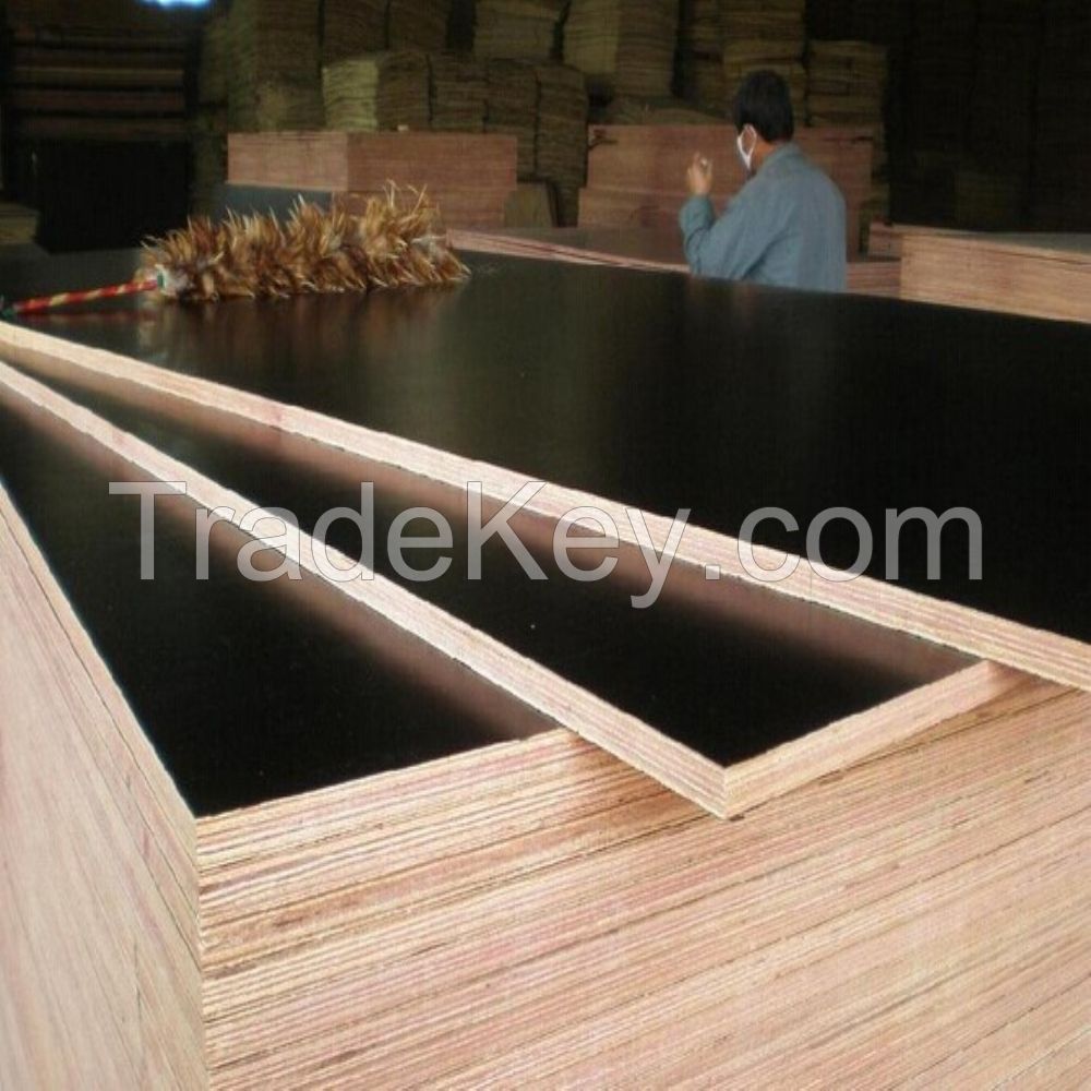 Phenolic plywood 4'*8' waterproof film faced plywood /shuttering board for construction