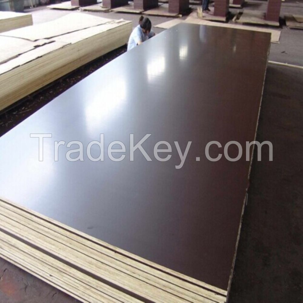 Phenolic plywood 4'*8' waterproof film faced plywood /shuttering board for construction