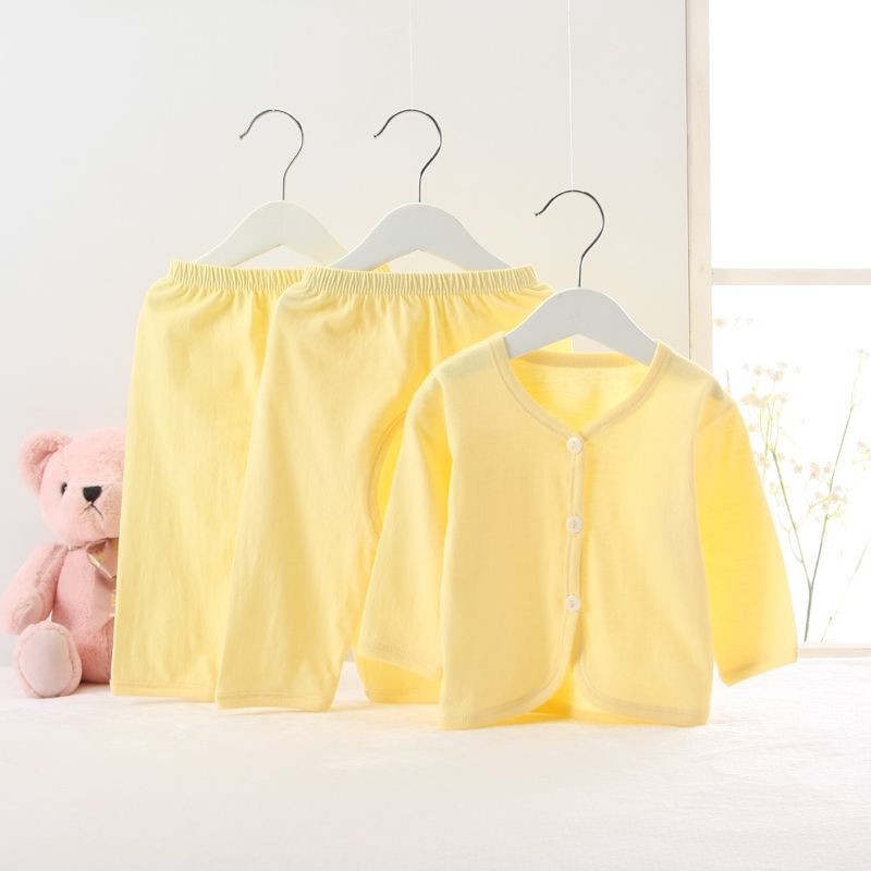 Newborn infant three-piece underwear suits pure cotton clothes