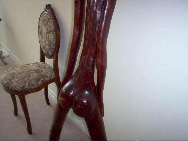 Holiday Hand Carved Mahogany