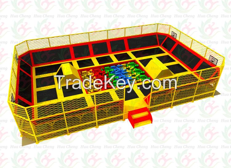 Trampoline Park Professional Trampoline Equipment Rebounder Trampoline