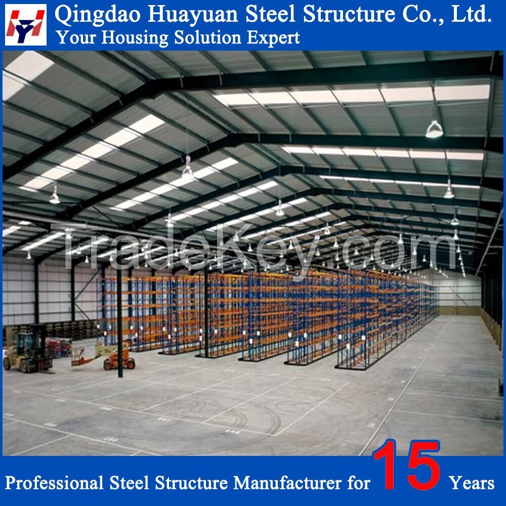 Prefabricated Steel Frame Structure Warehouse Building