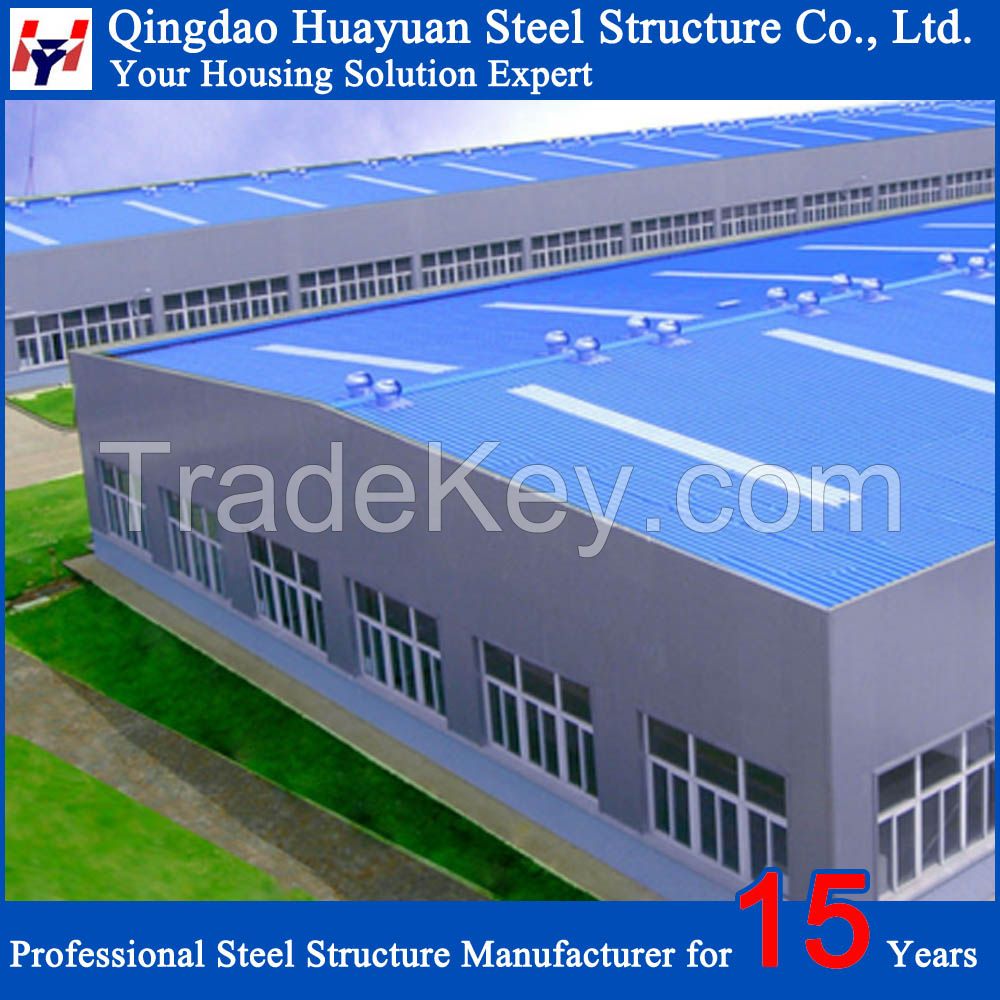 Prefabricated Steel Frame Structure Warehouse Building