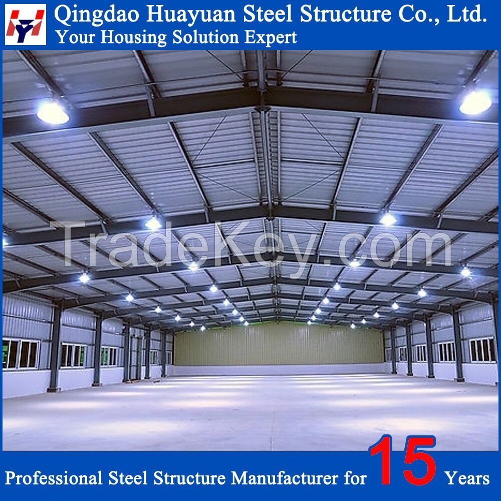 China Low Cost Prefab Steel Structure Warehouse