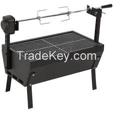 Charcoal BBQ Barbecue grill with Trolly Cart ;garden barbecue grill