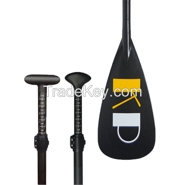 450g 89'' adjustable carbon fiber stand up paddle